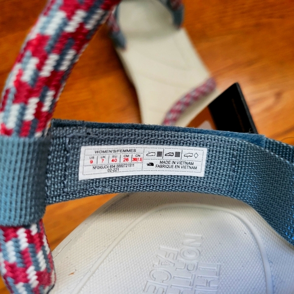 Sandale The North Face Skeena extérieur pour femmes Bleu goblin/Blanc vintage - Picture 4 of 4